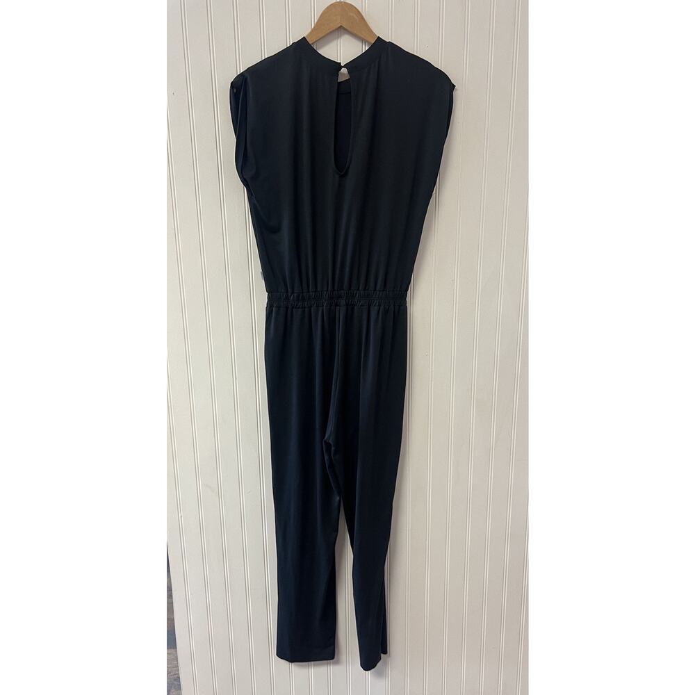 VUORI Short Sleeve Lux Crew Jumpsuit Women's Size XS Black VW4104 Worn Once - Picture 5 of 7